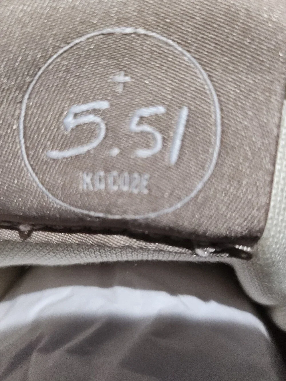 Allbirds Men’s Casual Trainer in Cream and Taupe